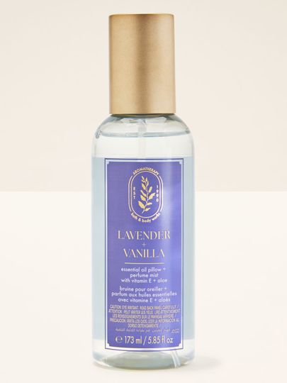 Lavender Vanilla – spray pentru pernă Bath & Body Works din colecția aromaterapeutică