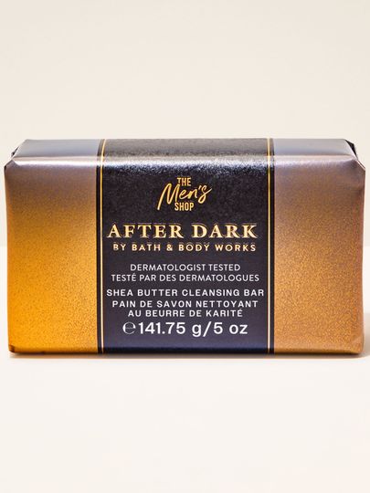 After Dark Bath & Body Works – săpun masculin cu shea, cu parfum intens și rafinat.
