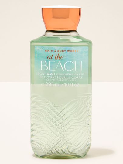 Gel de duș Bath & Body Works At the Beach cu provitamina B5 și aloe, 295 ml