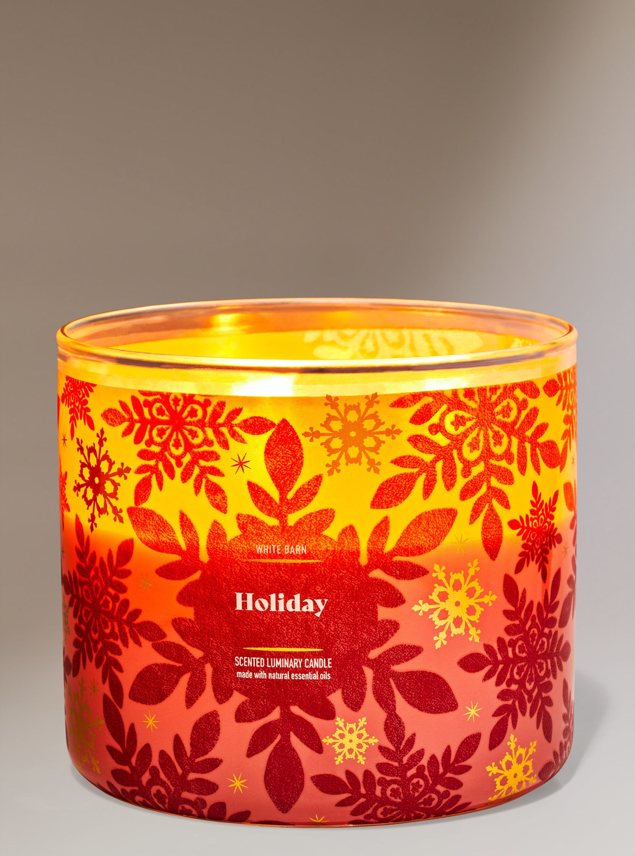 Lumânare cu trei fitiluri Holiday - Bath & Body Works