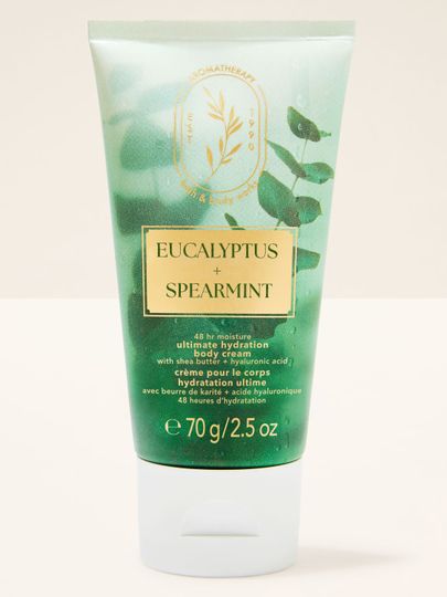 Bath & Body Works Eucalyptus + Spearmint – cremă de corp din colecția aromaterapie
