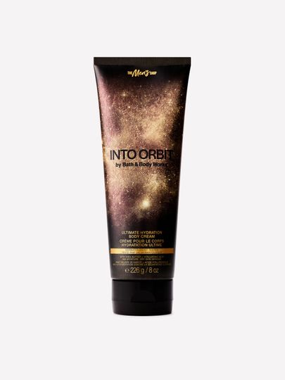 Cremă de corp Into Orbit Bath & Body Works Men's Shop în tub cu motiv cosmic
