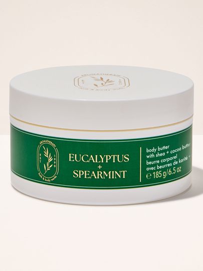 Bath & Body Works Eucalyptus + Spearmint – unt de corp din colecția aromaterapie