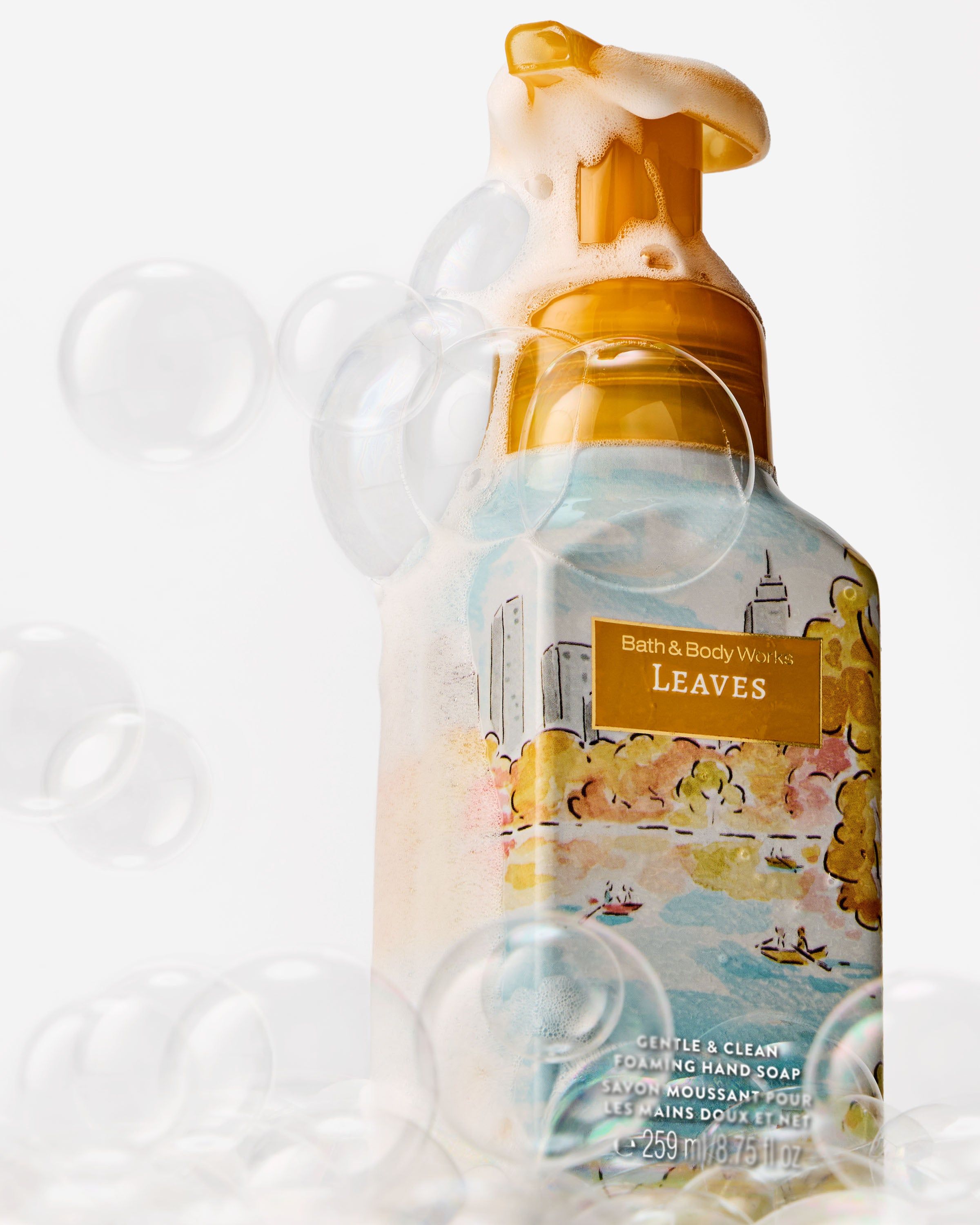 Săpun spumă delicat pentru mâini Bath & Body Works Leaves, 259 ml