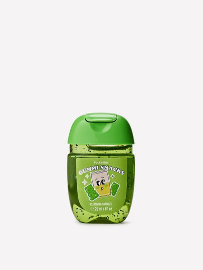 Gel de mâini pentru curățare PocketBac Gummi Snacks Bath & Body Works cu particule verzi