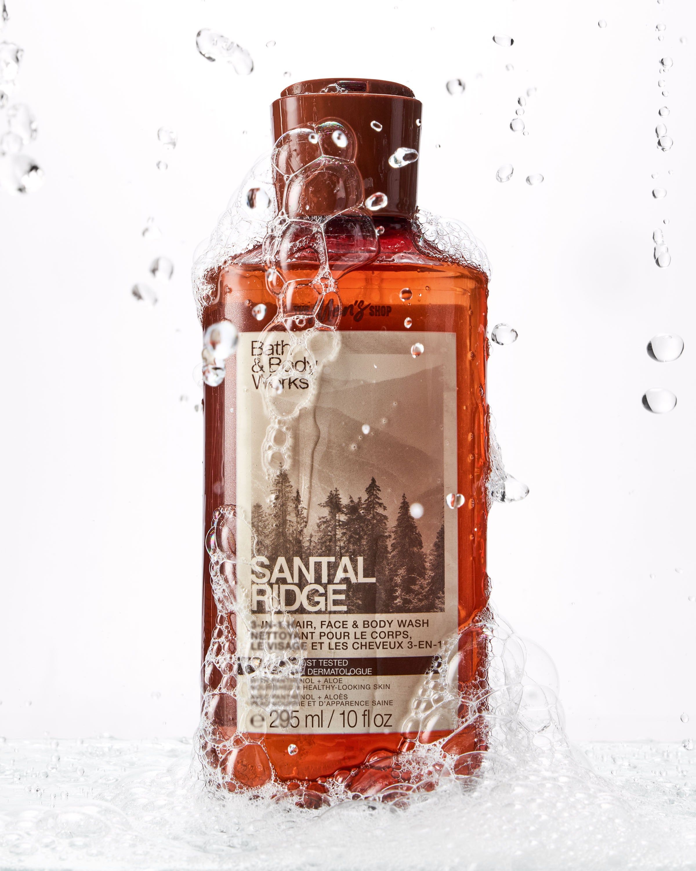 Gel 3 în 1 pentru păr, față și corp Santal Ridge Bath & Body Works Men's Shop