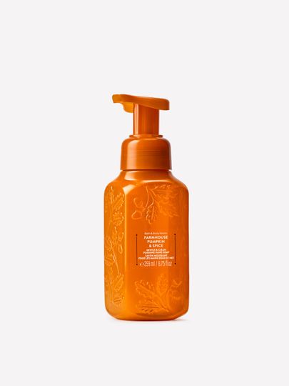 Săpun spumă delicat pentru mâini Bath & Body Works Farmhouse Pumpkin & Spice, 259 ml
