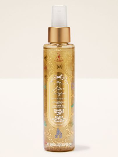 Sprayul strălucitor Diamond din colecția Disney Princess Life’s a Fairytale de la Bath & Body Works.