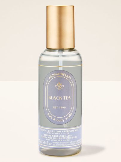 Black Tea – spray parfumat Bath & Body Works din colecția aromaterapie cu uleiuri esențiale