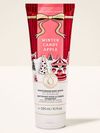 Gel de duș hidratant Bath & Body Works Winter Candy Apple 295 ml