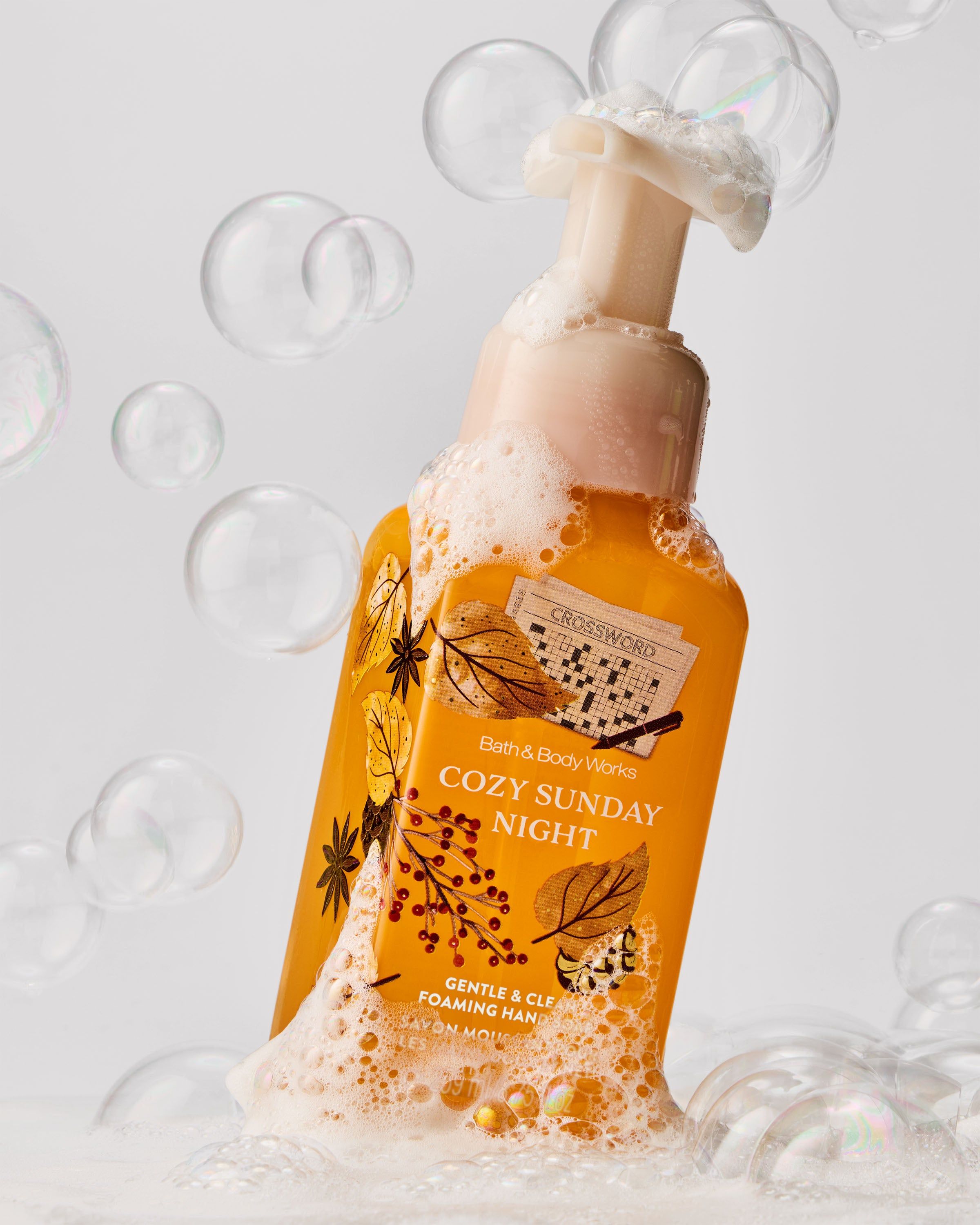 Săpun spumă delicat pentru mâini Bath & Body Works Cozy Sunday Night, 259 ml