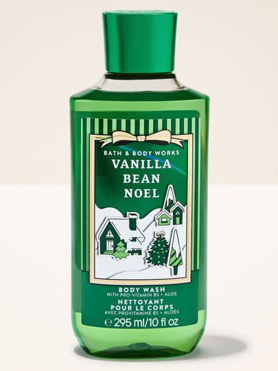 Gel de duș Bath & Body Works Vanilla Bean Noel 295 ml