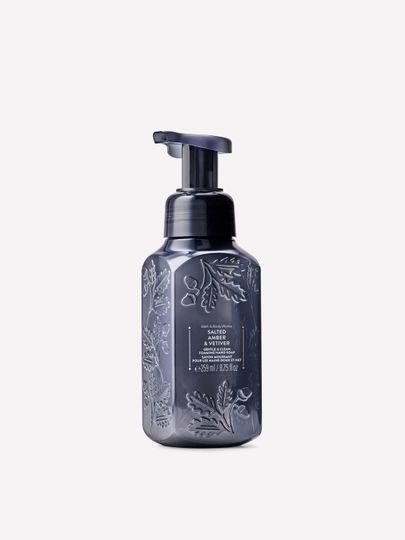 Săpun spumă delicat pentru mâini Bath & Body Works Salted Amber & Vetiver, 259 ml