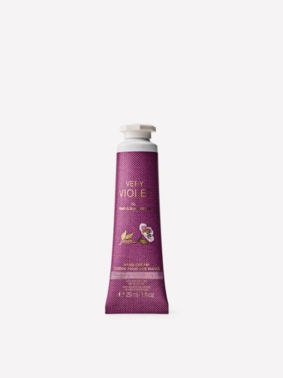 Cremă pentru mâini Very Violet Bath & Body Works cu motiv floral de violetă