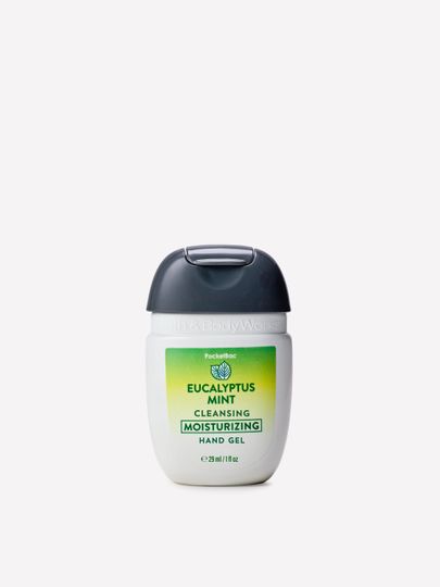 Gel hidratant pentru mâini PocketBac Eucalyptus Mint Bath & Body Works