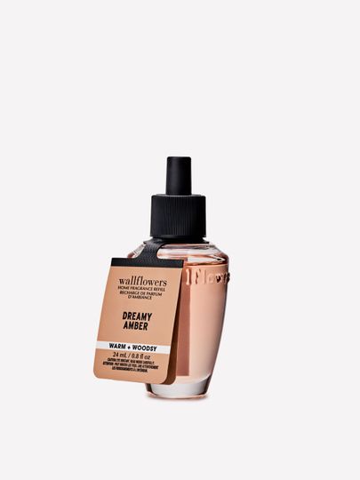 Rezervă pentru odorizant electric Wallflowers Dreamy Amber Bath & Body Works, 24 ml