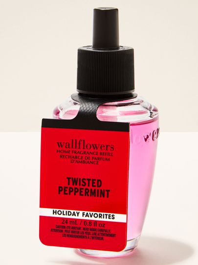 Rezervă parfumată pentru priză Twisted Peppermint Bath & Body Works