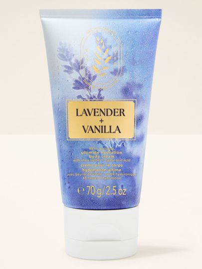 Lavender + Vanilla – cremă de corp Bath & Body Works din colecția aromaterapeutică