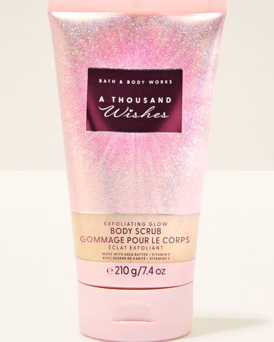 Exfoliant strălucitor pentru corp cu unt de shea + vitamina E
