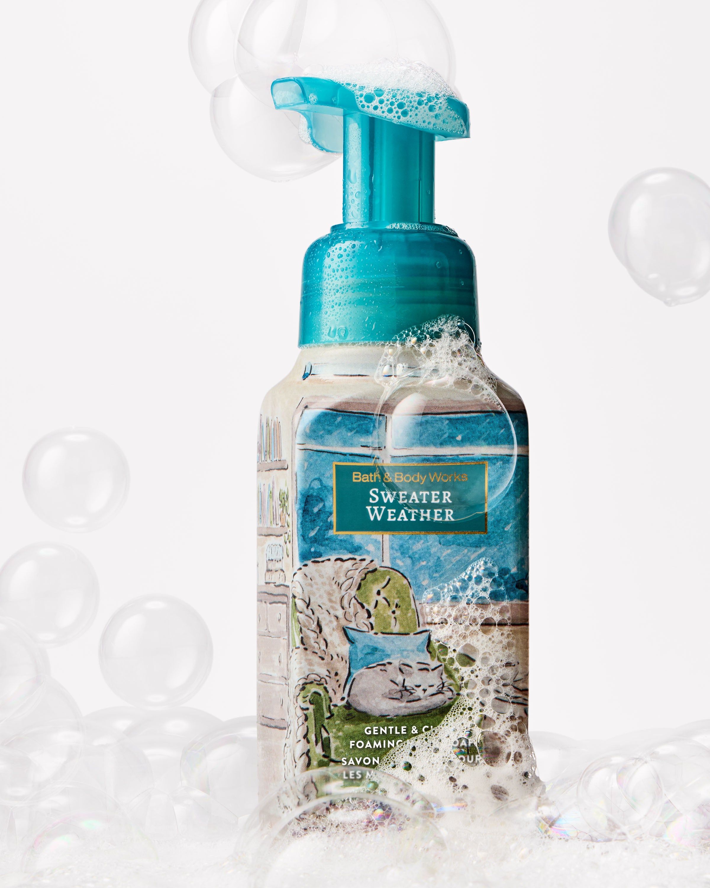Săpun spumă delicat pentru mâini Bath & Body Works Sweater Weather, 259 ml