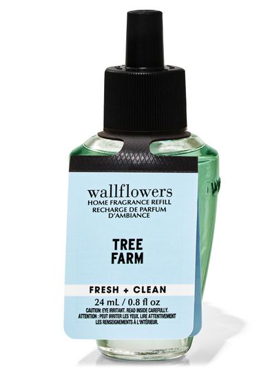 Náplň do osvěžovače vzduchu „Tree Farm”, 24 ml, Bath & Body Works.