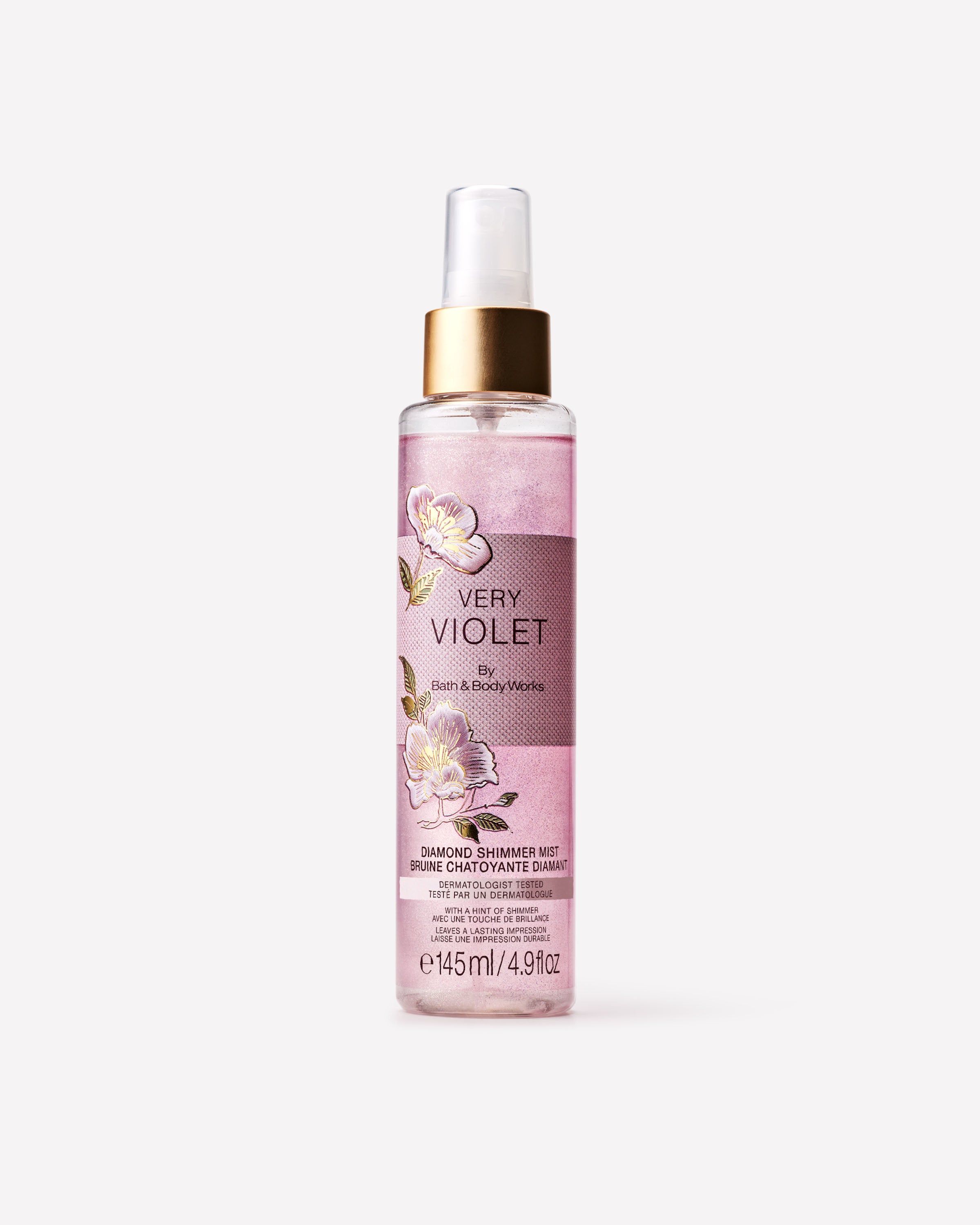 Shimmer spray parfumat pentru corp