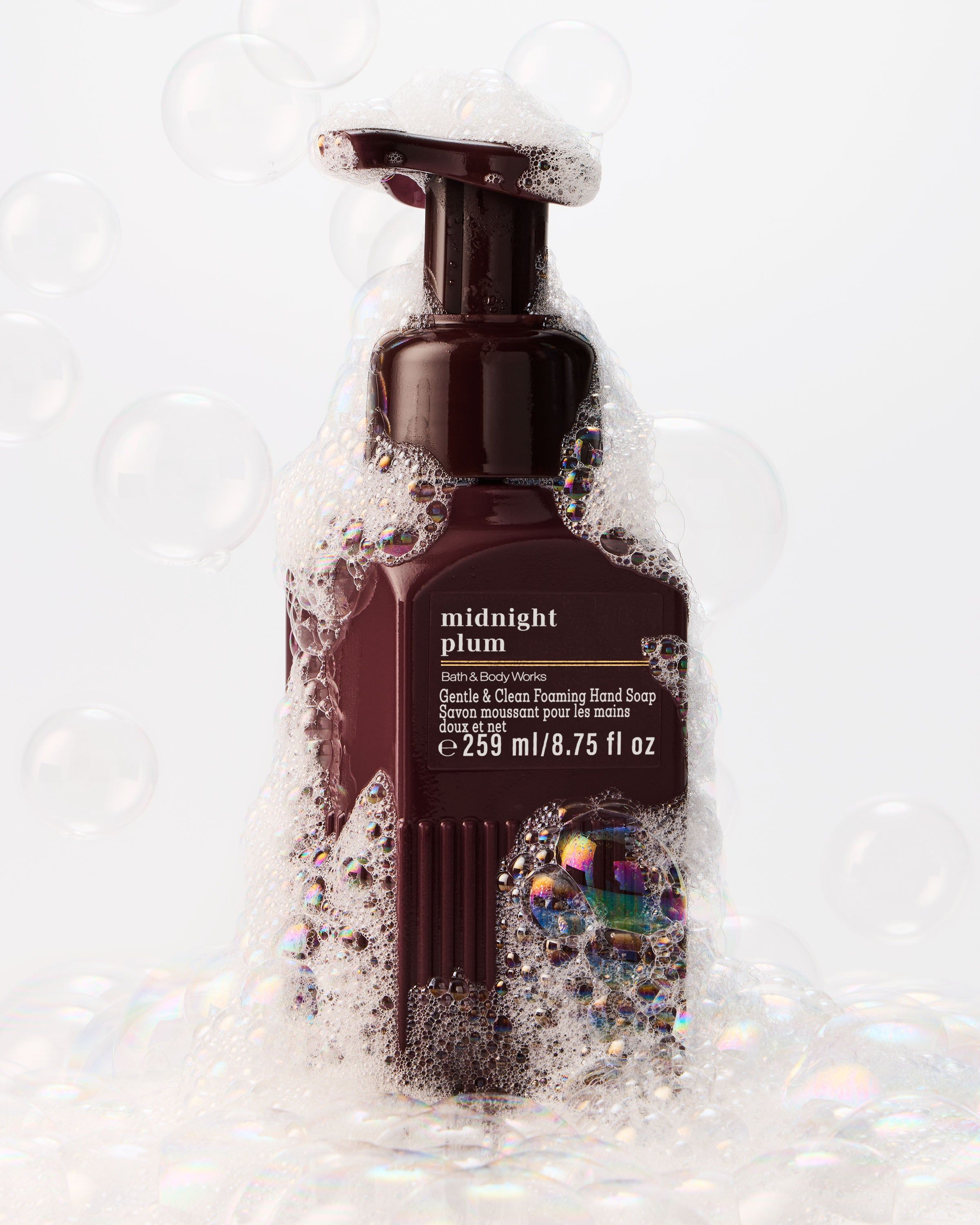 Săpun spumă delicat pentru mâini Bath & Body Works Midnight Plum, 259 ml