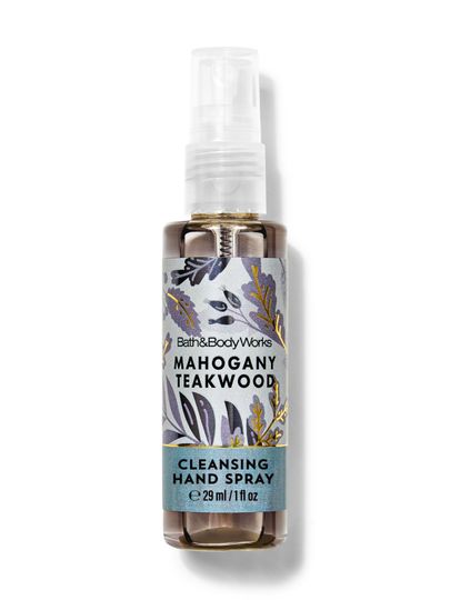 Mahogany Teakwood – spray pentru mâini Bath & Body Works din colecția aromaterapeutică