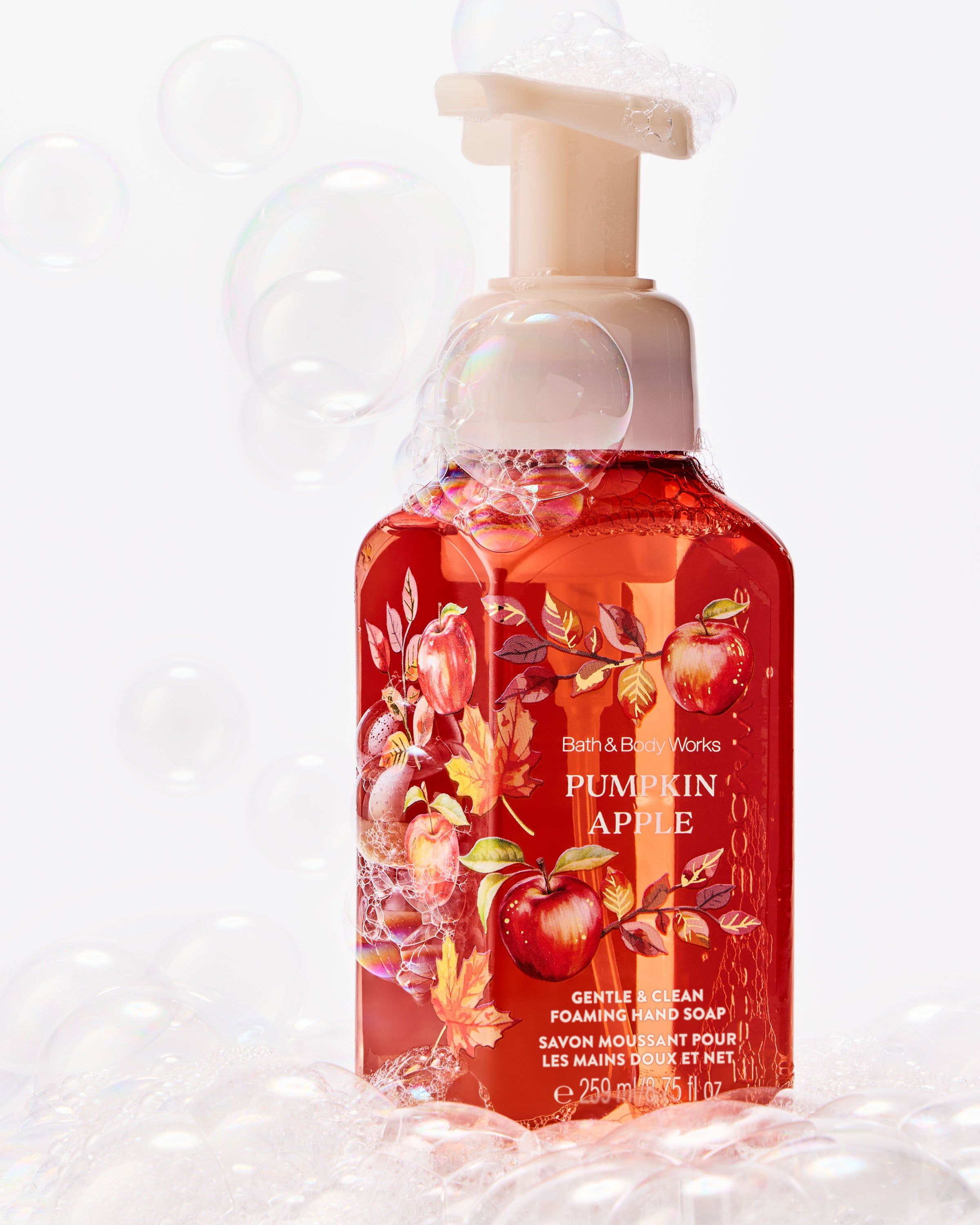 Săpun spumă delicat pentru mâini Bath & Body Works Pumpkin Apple, 259 ml