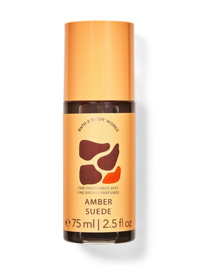 Amber Suede – spray parfumat Bath & Body Works din colecția inspirată de căldura chihlimbarului