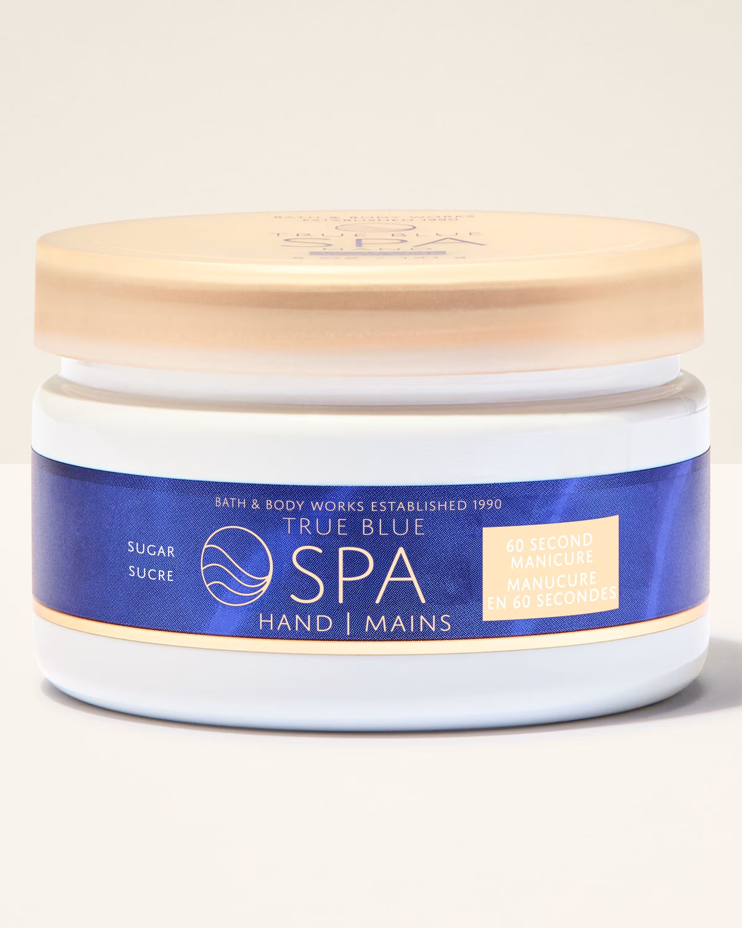 Exfoliant pentru mâini cu zahăr "Manichiură în 60 de secunde" cu unt de shea și vitamina E