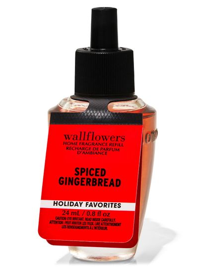 Náplň do osvěžovače vzduchu „Spiced Gingerbread“, 24 ml, Bath & Body Works.