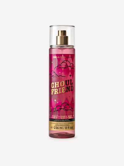Mist parfumat Bath & Body Works Ghoul Friend în flacon roz cu pulverizator, 236 ml
