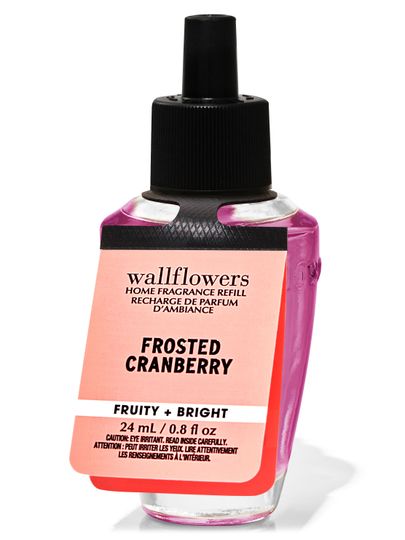 Náplň do osvěžovače vzduchu „Frosted Cranberry“, 24 ml, Bath & Body Works.