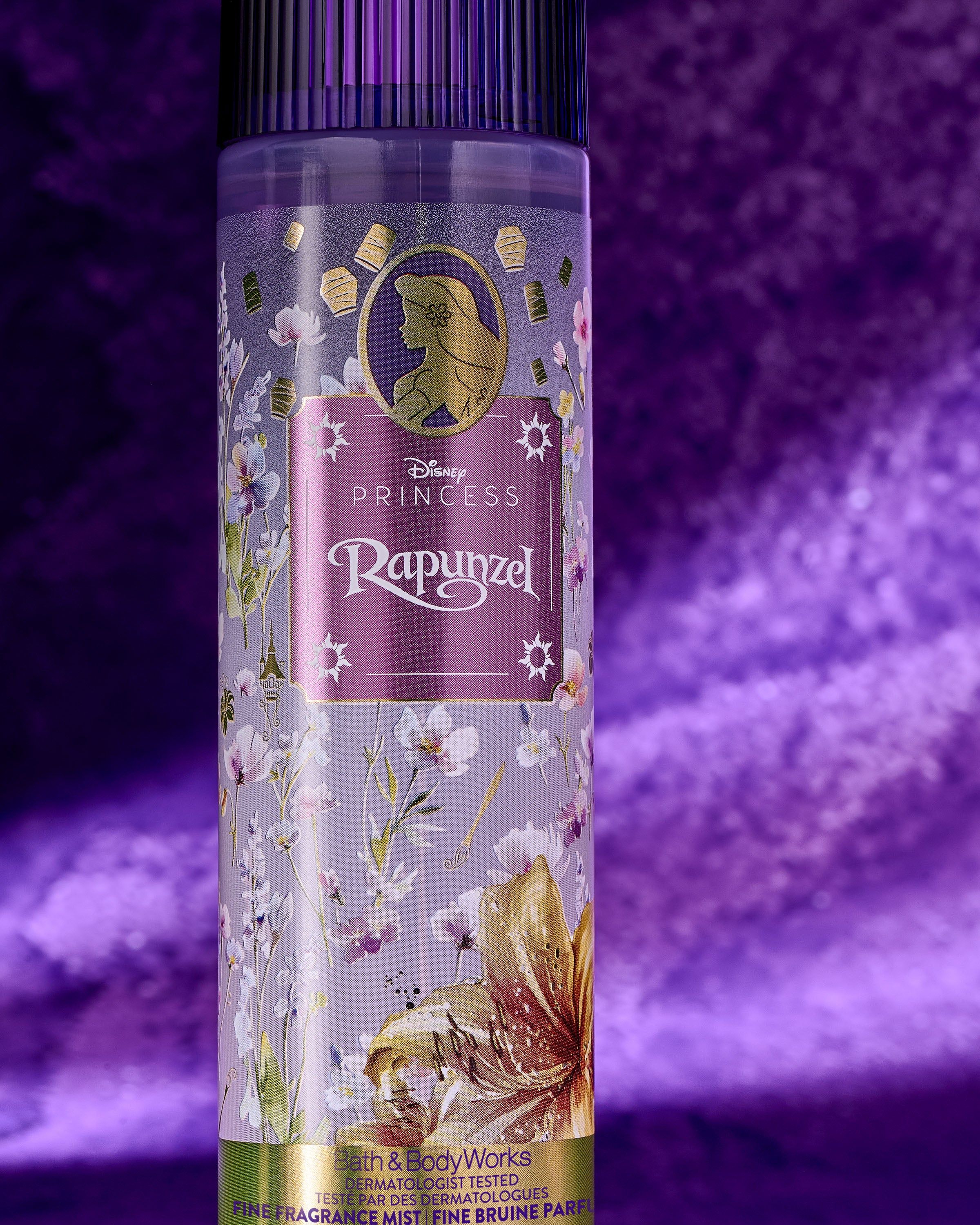 Brumă Rapunzel Disney Princess – design mov cu lampioane și prospețime delicată de basm.