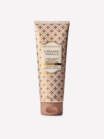 Cremă de corp Bath & Body Works Caramel Vanilla, 226 g