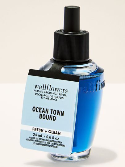 Rezerve Wallflowers Ocean Town Bound – albastru intens, aromă proaspătă și curată, marină.