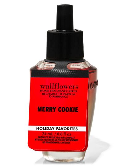 Náplň do osvěžovače vzduchu „Merry Cookie“, 24 ml, Bath & Body Works.