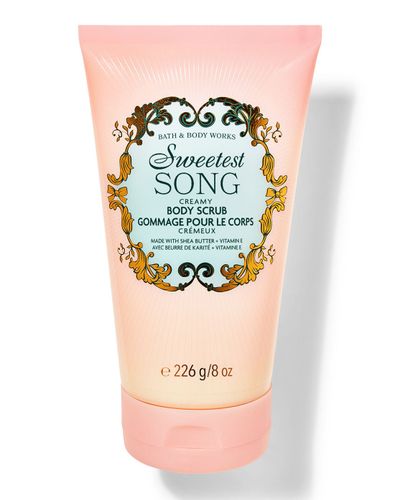 Exfoliant cremos pentru corp pe bază de unt de shea + vitamina E