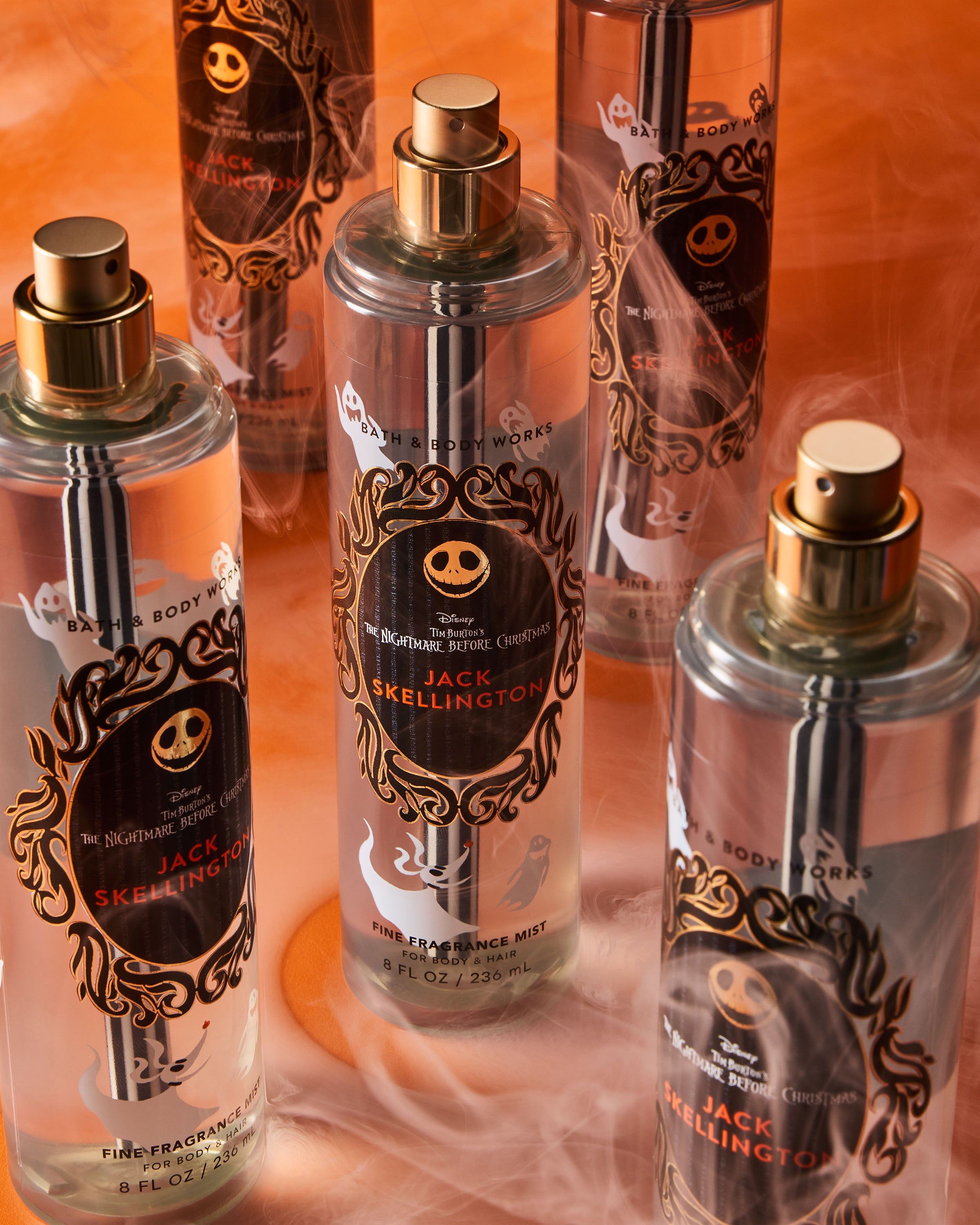 Mist parfumat pentru corp Jack Skellington Disney Tim Burton's The Nightmare Before Christmas