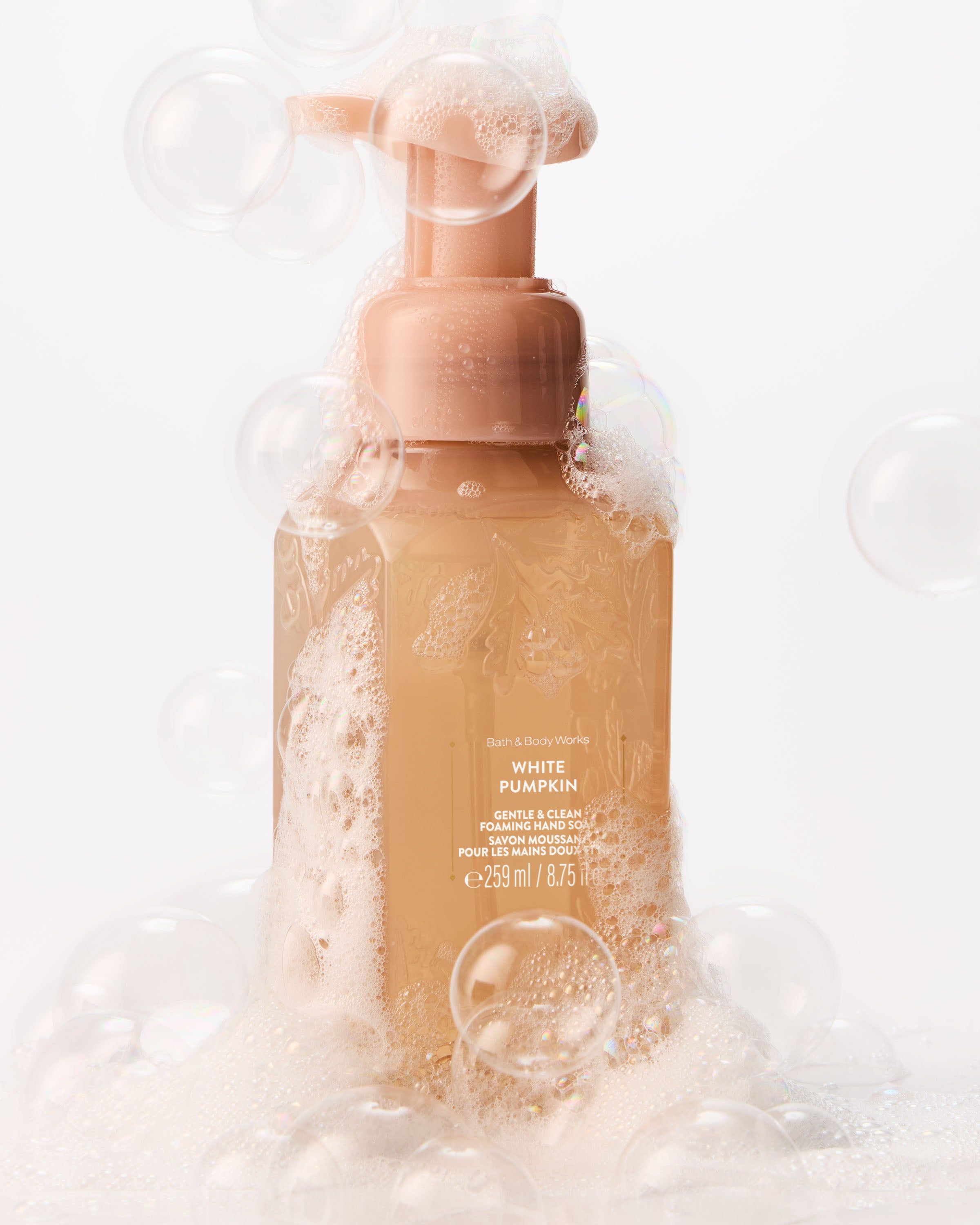 Săpun spumă delicat pentru mâini Bath & Body Works White Pumpkin, 259 ml