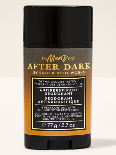 Antiperspirant „After Dark” stick de la Bath & Body Works cu protecție 24h.