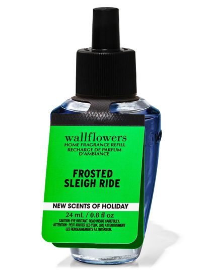 Náplň do osvěžovače vzduchu „Frosted Sleigh Ride“, 24 ml, Bath & Body Works.