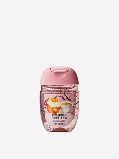 Gel antibacterian pentru mâini PocketBac Pumpkin Cupcake Bath & Body Works