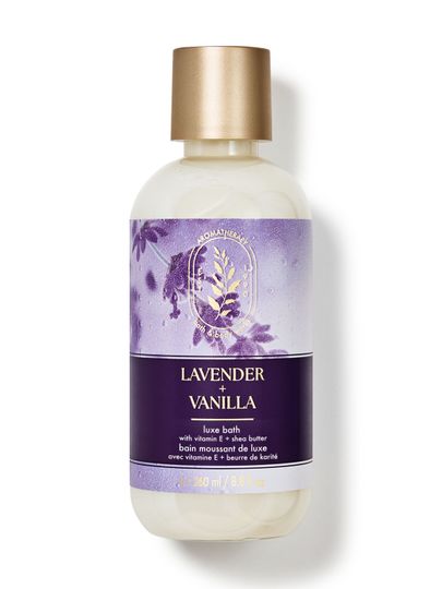 Lavender + Vanilla – baie luxoasă Bath & Body Works din colecția aromaterapeutică