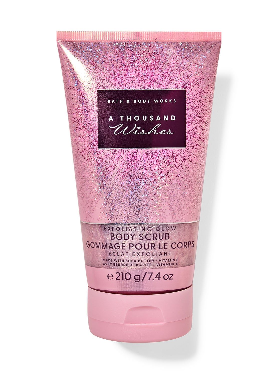 Exfoliant strălucitor pentru corp cu unt de shea + vitamina E