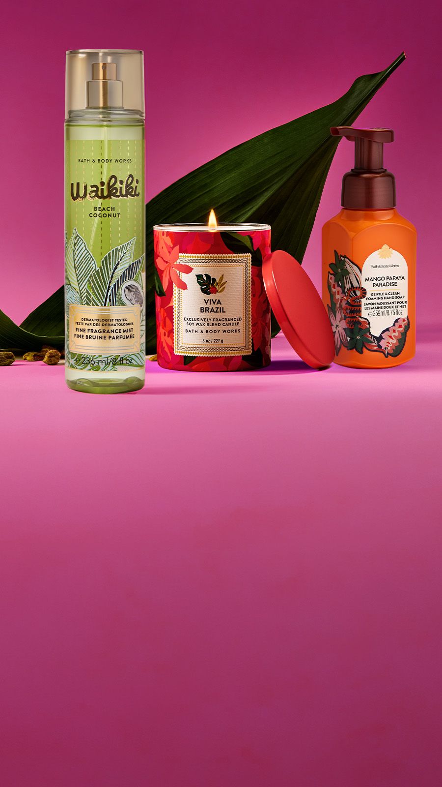 Bath & Body Works - Produse de îngrijire și pentru casă pe care le