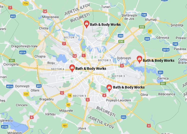 Magazinele noastre Bath & Body Works